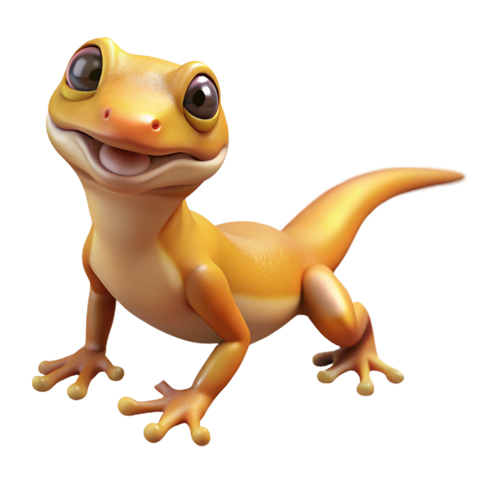 beautiful creative Gecko authentic png