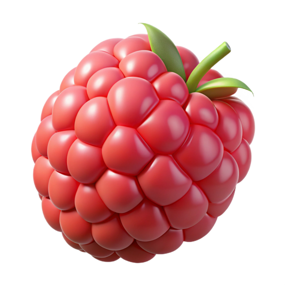 elegant creative Single raspberry detailed png