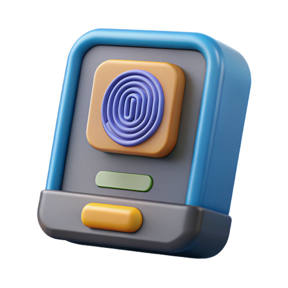 extraordinary rustic Biometric Scanner original png