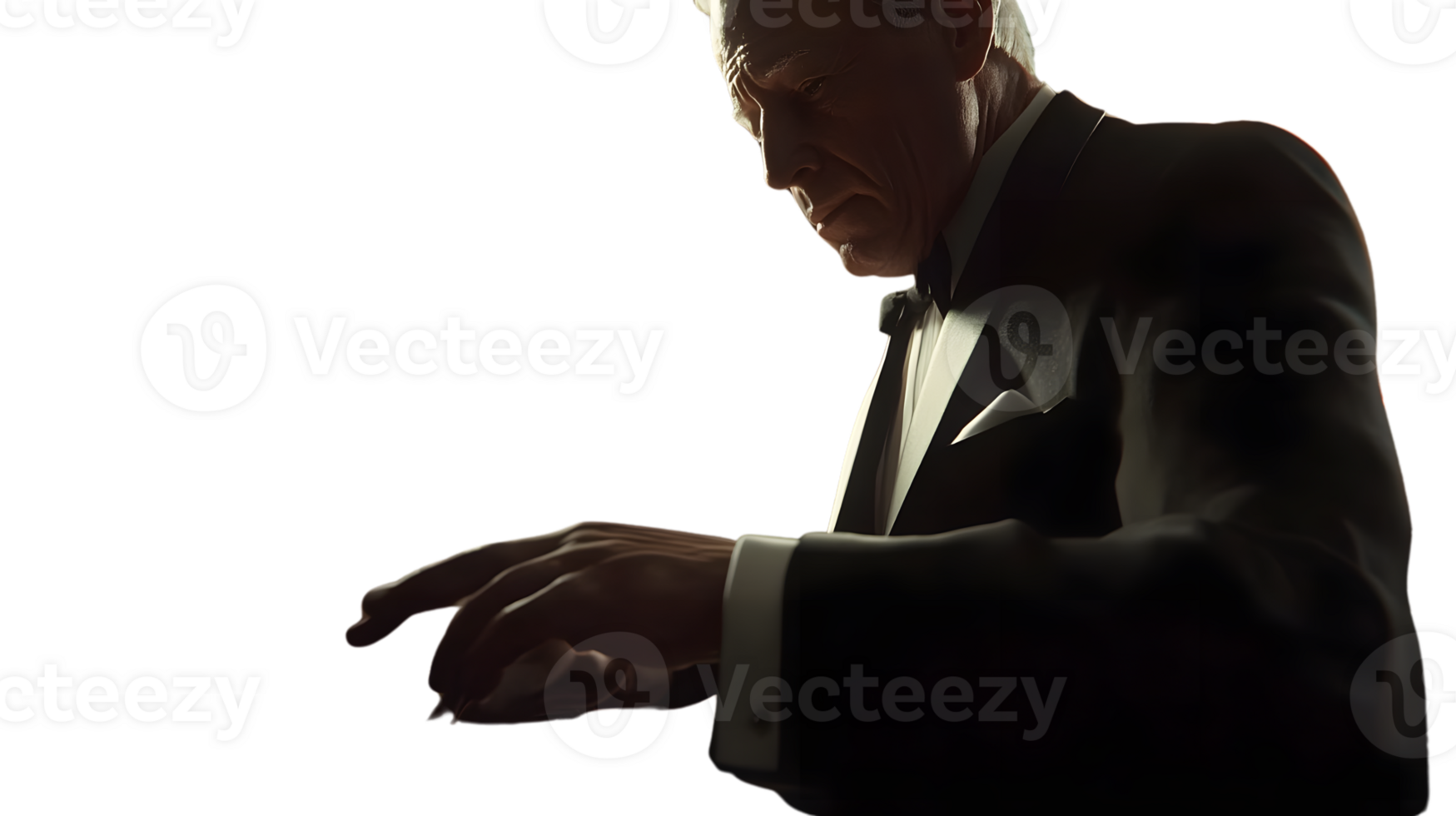 Elegant Man in Formal Attire Adjusting His Cufflinks Sophisticated Style for Business and Even png