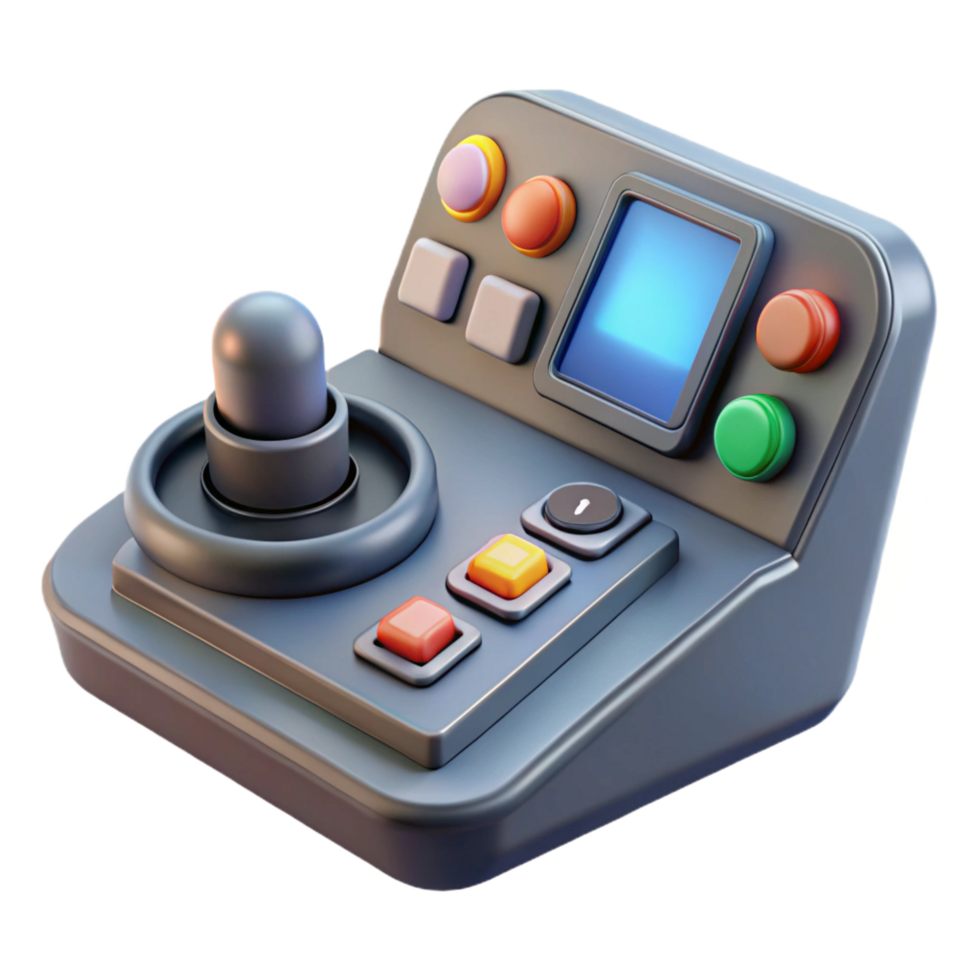 serene vintage Spaceship cockpit control panel, buttons and levers 4K png