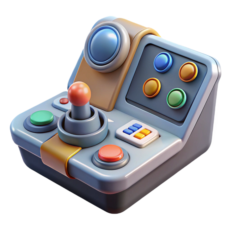 magnificent contemporary Spaceship cockpit control panel, buttons and levers premium png