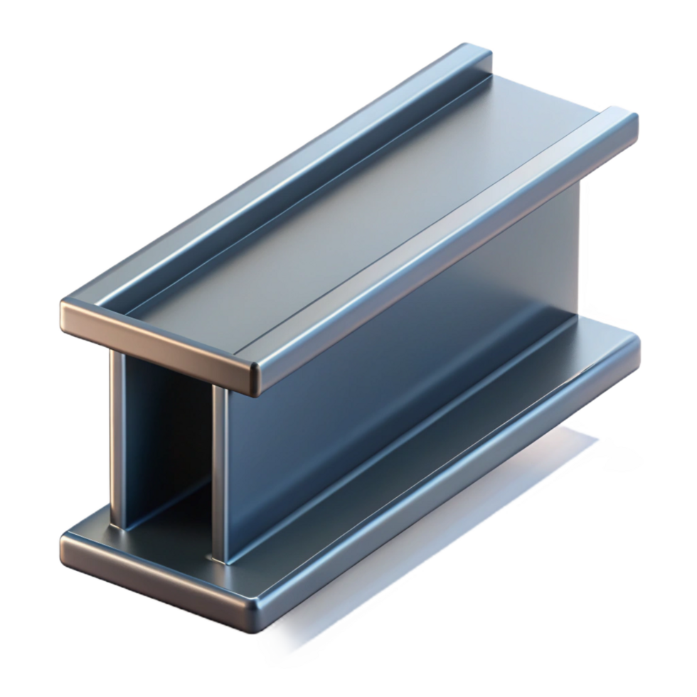 serene traditional Steel I-beam 4K png