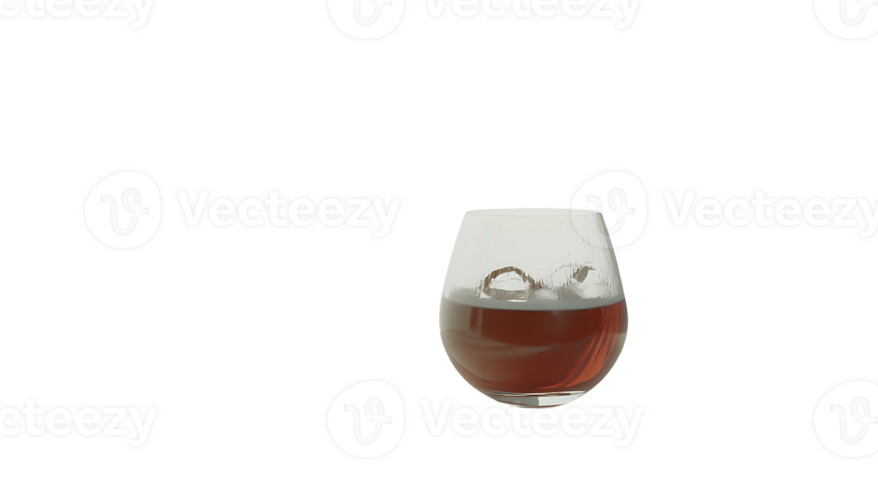 A glass of amber liquid with a frothy head perfect for beverage photography and advertising png