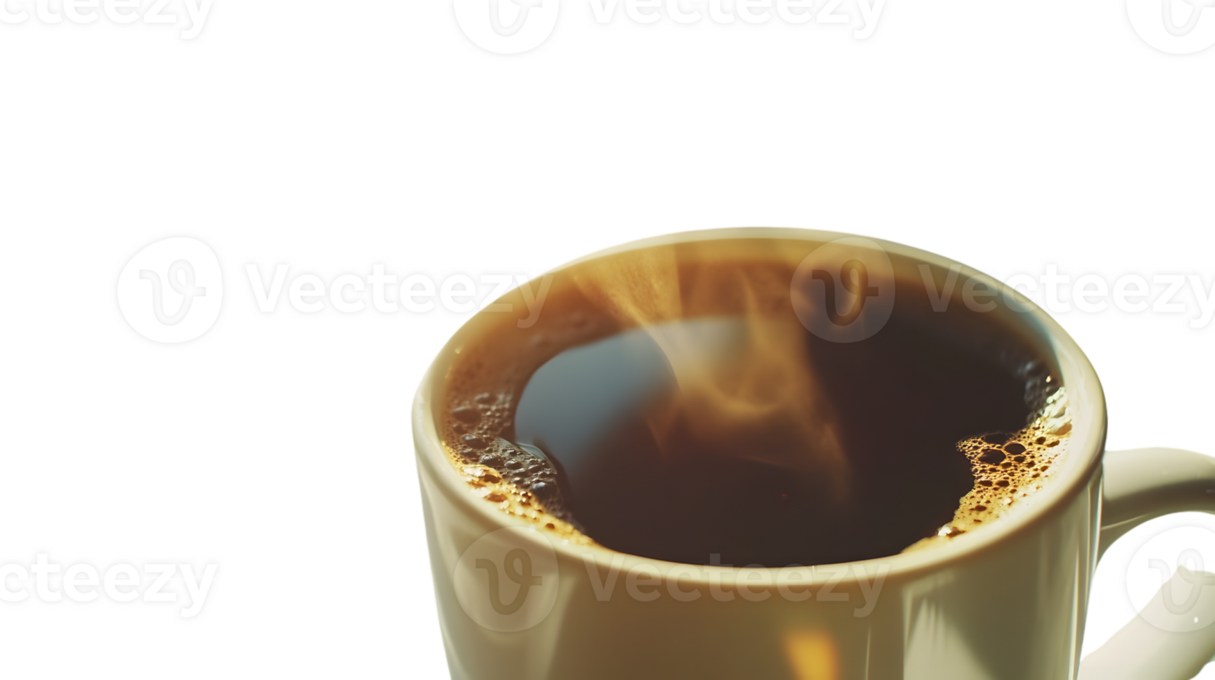 A steaming cup of coffee with rich aroma perfect for morning routines and cozy moments png