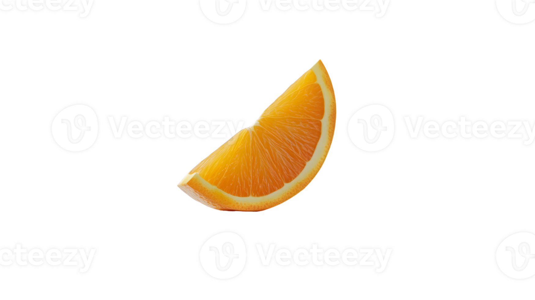 Juicy Orange Slice on Black Background Fresh Vibrant Fruit Photography for Culinary and Healt png