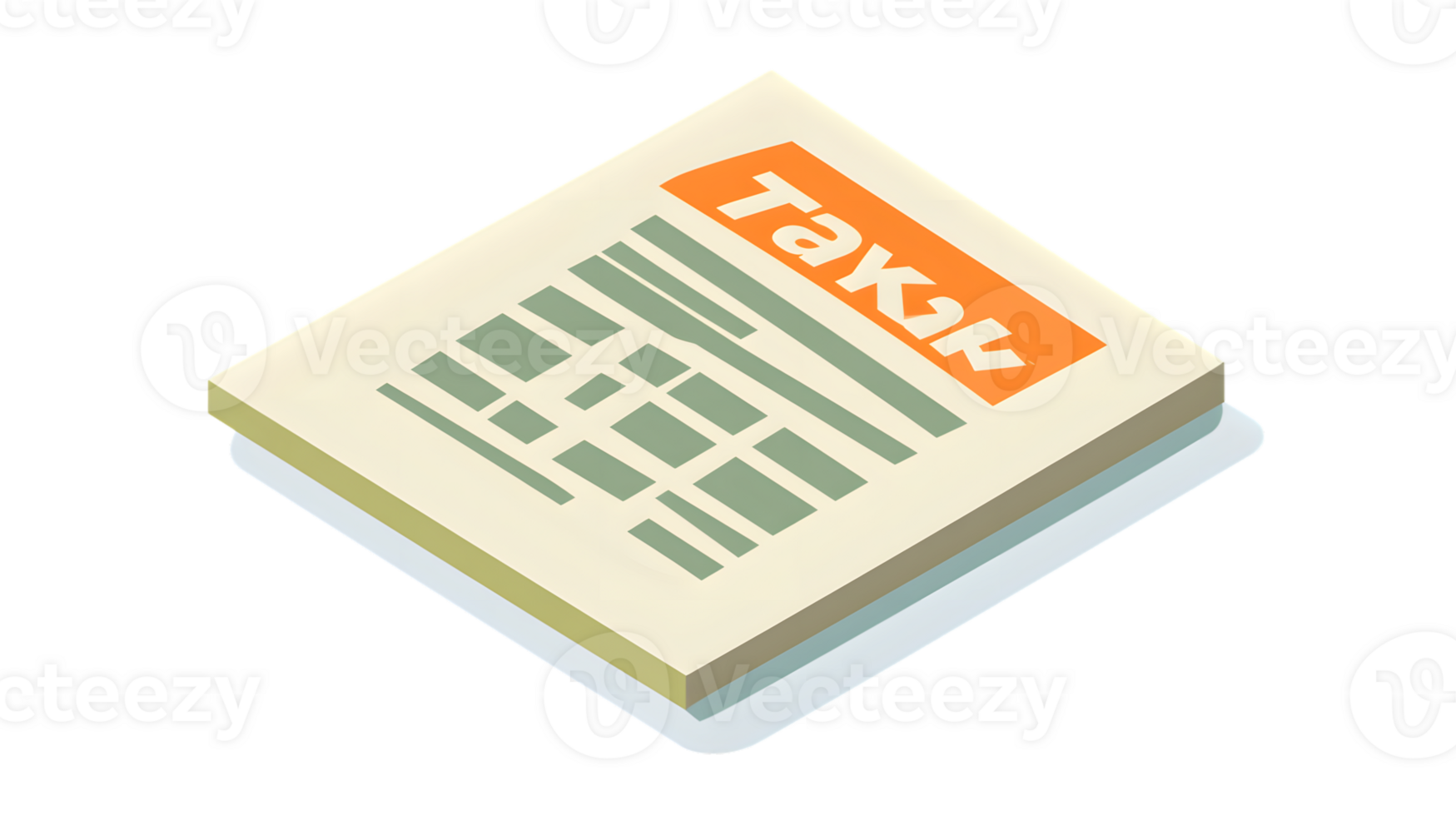 A stack of financial documents with a highlighted section ideal for business and accounting co png
