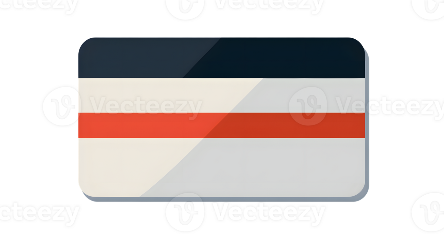 Abstract Color Block Design with Horizontal Stripes and Diagonal Shadows png