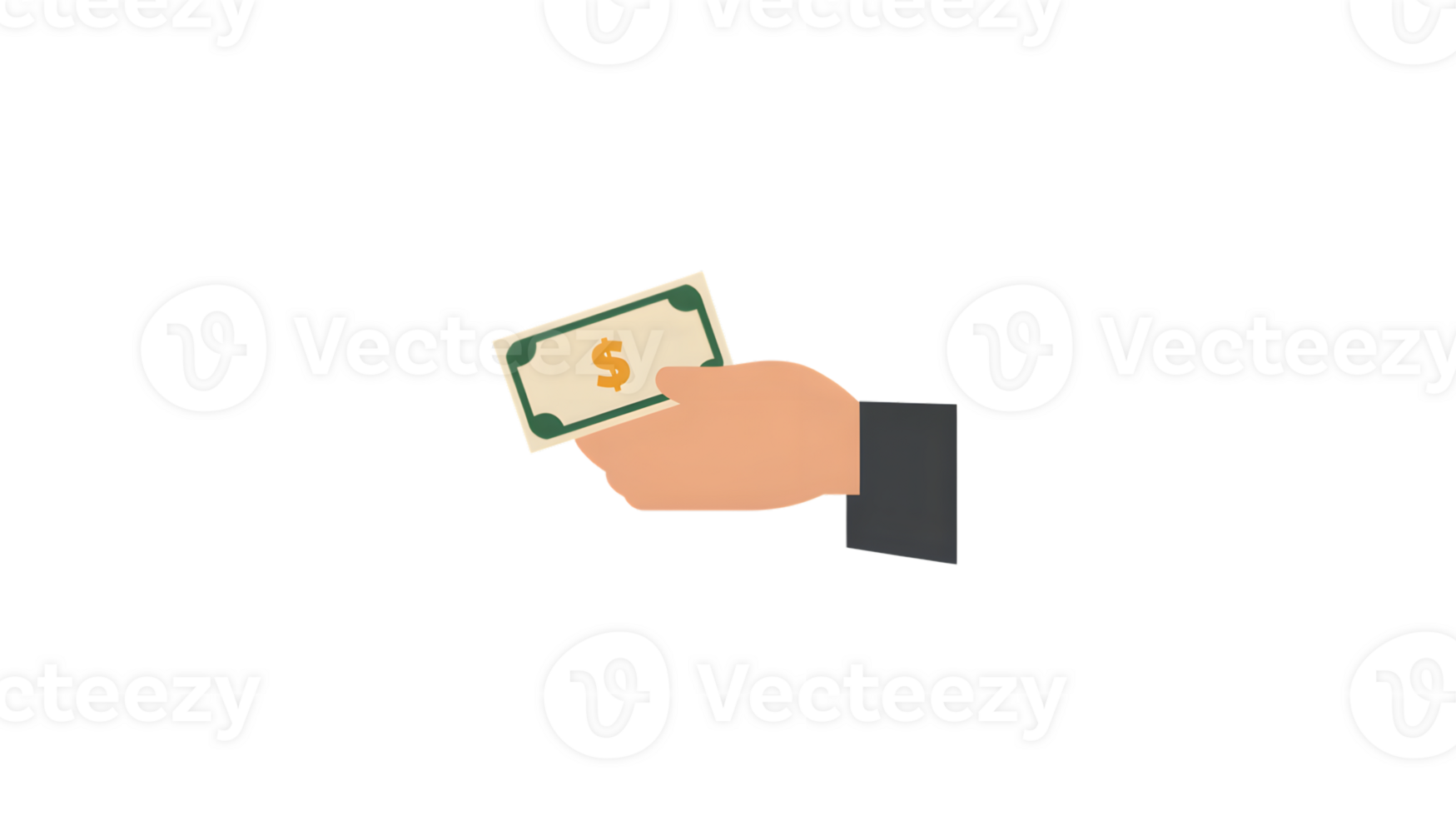 Hand Holding a Dollar Bill Financial Transactions Payments and Currency Exchange Icon png