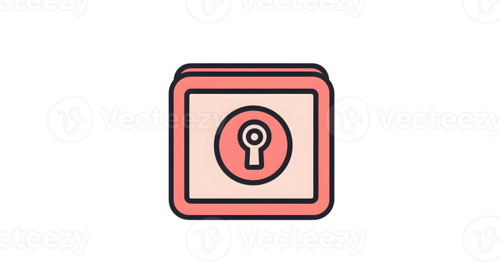 Security Icon Keyhole Privacy Protection Safe Lock Digital App Website Graphic Desig png