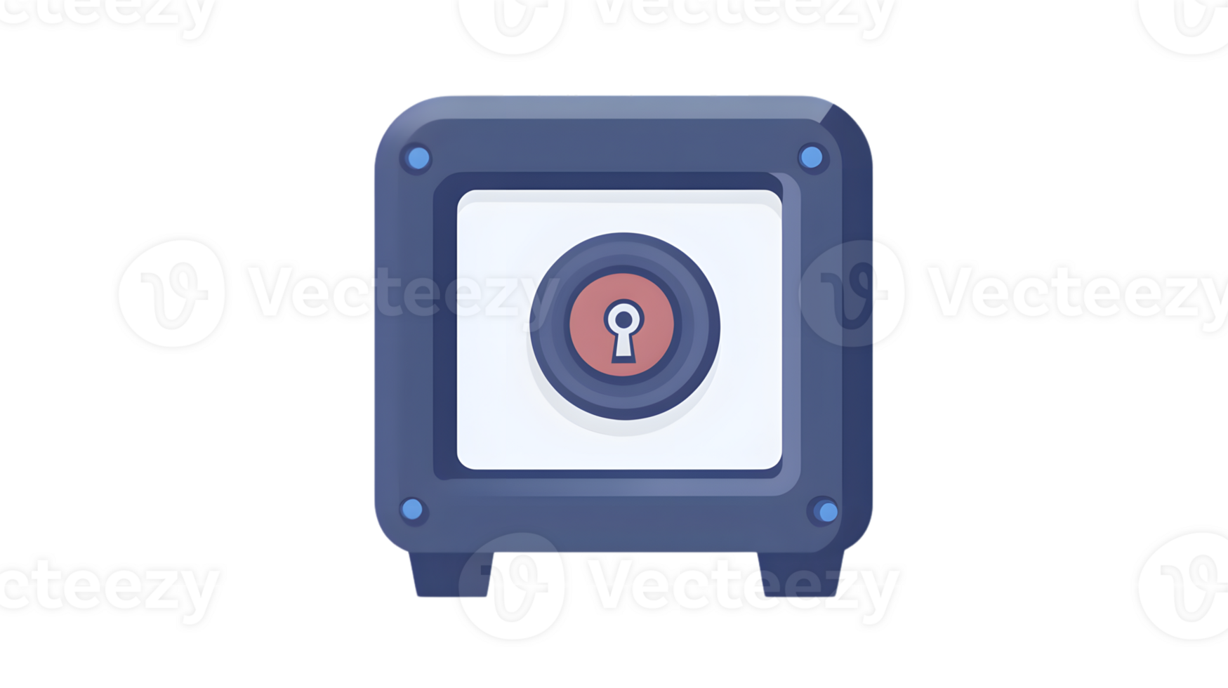 Secure Storage Box with Lock Icon Digital Security Data Protection Privacy Symbol for Websit png