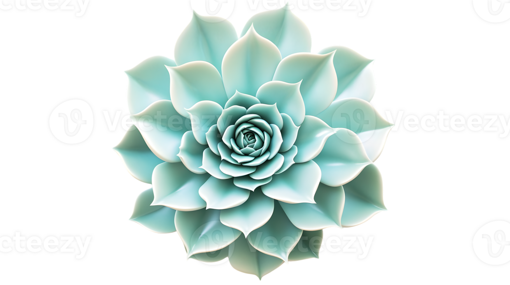 Elegant Succulent in Bloom A Detailed and Vibrant Floral Illustration for Design Decor and N png