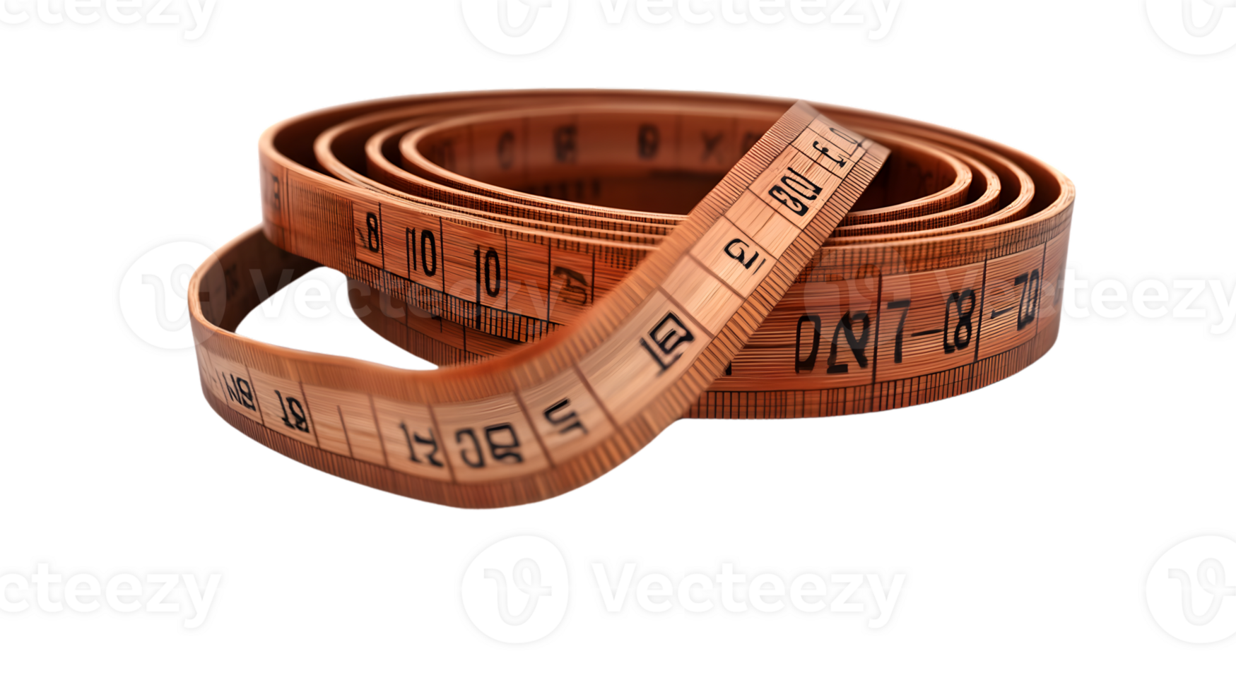 Measuring Tape Coiled in a Spiral Precision Measurement Tool for Crafting Sewing and DIY Pro png