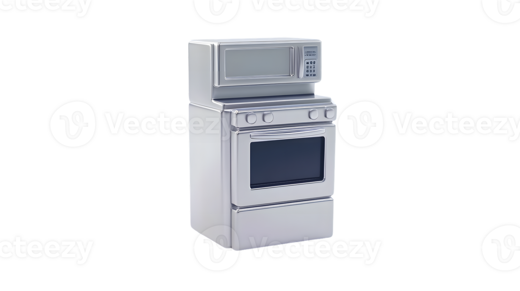 Modern Kitchen Appliance with Integrated Microwave and Oven Ideal for Culinary Enthusiasts and png