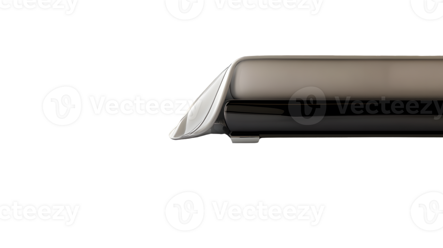 Modern Minimalist Design Sleek Electronic Device with Curved Edges and Refined Aesthetics png