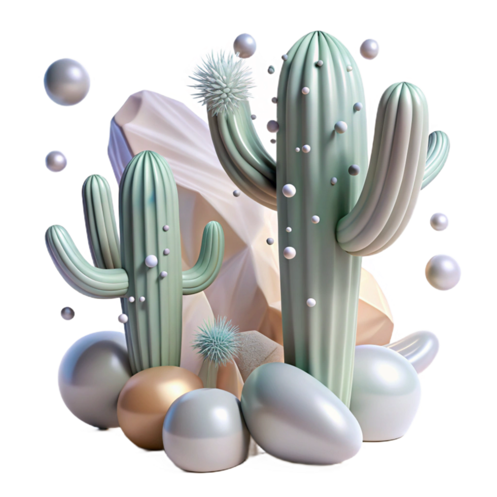 stunning creative Cactus Spines Blown by Whispering Winds Transparent professional png