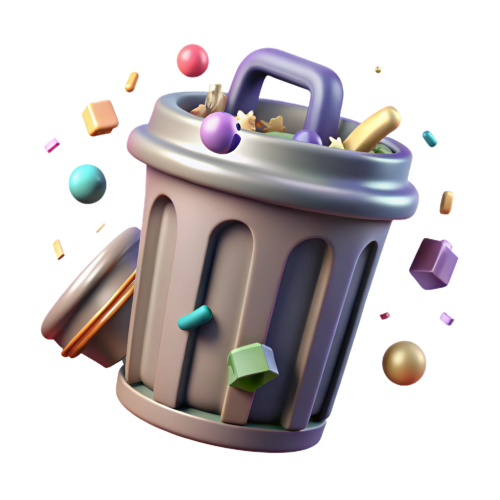 extraordinary vintage City Park Trash Can with Graffiti Transparent high resolution png