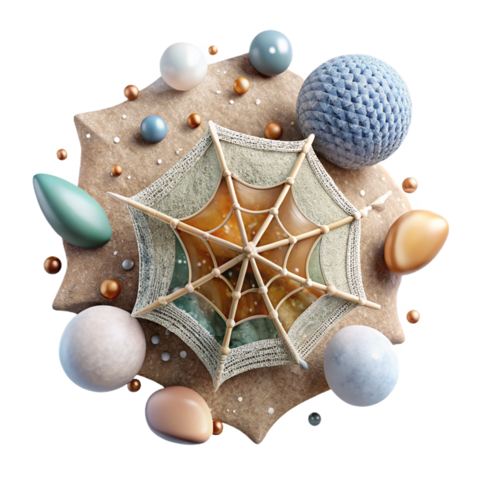 magnificent creative Cobweb Isolated with Dusty Texture original png