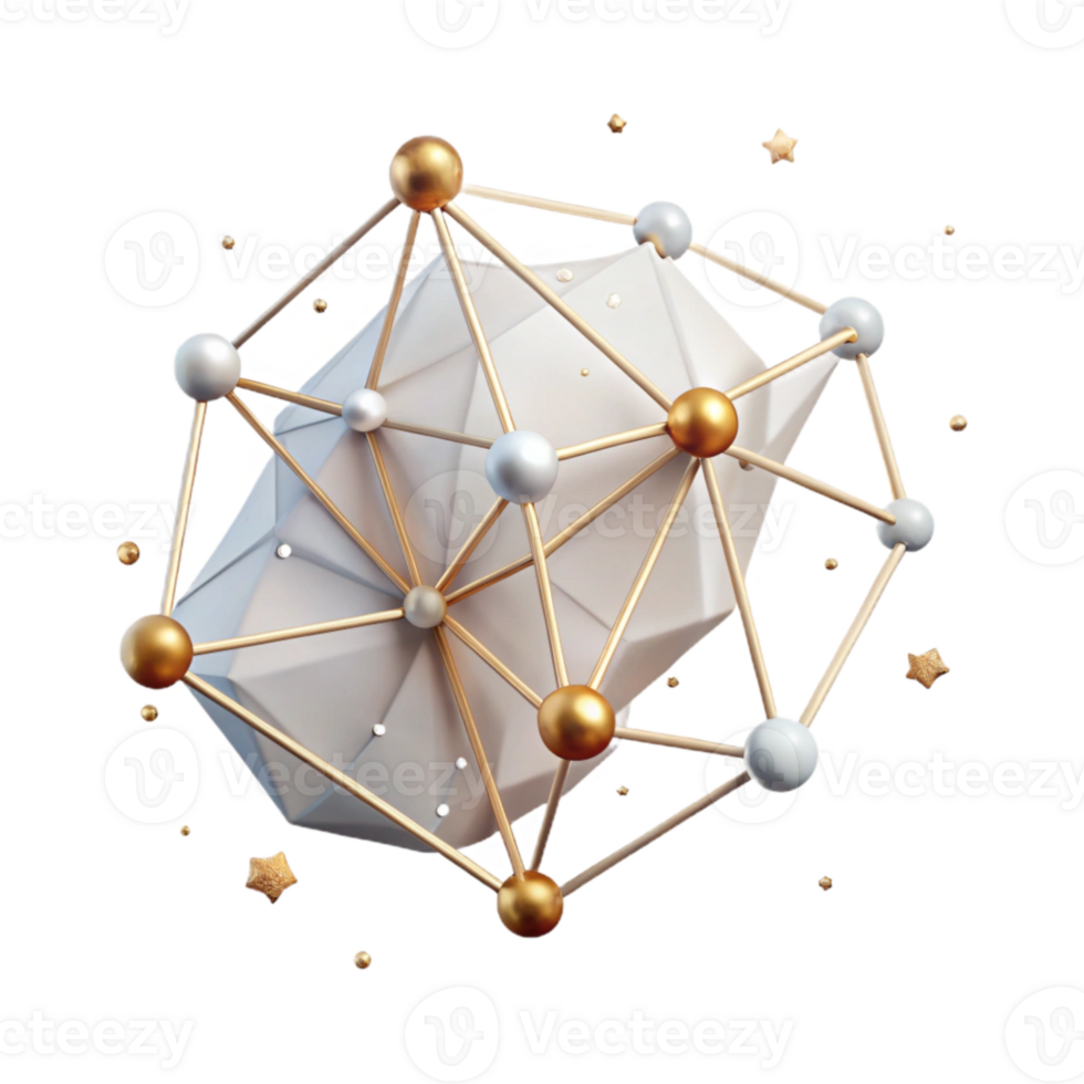 stunning creative Constellation Isolated with Connecting Lines png