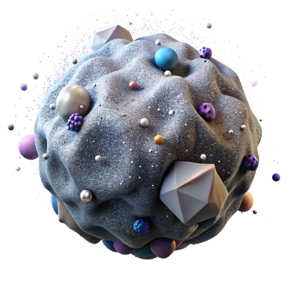 wonderful modern Cosmic Dust Particles Isolated on Transparent Background high resolution png