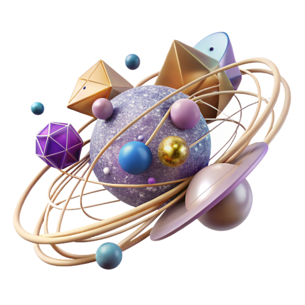 dramatic abstract Cosmic String Isolated with Linear Energy Density premium png