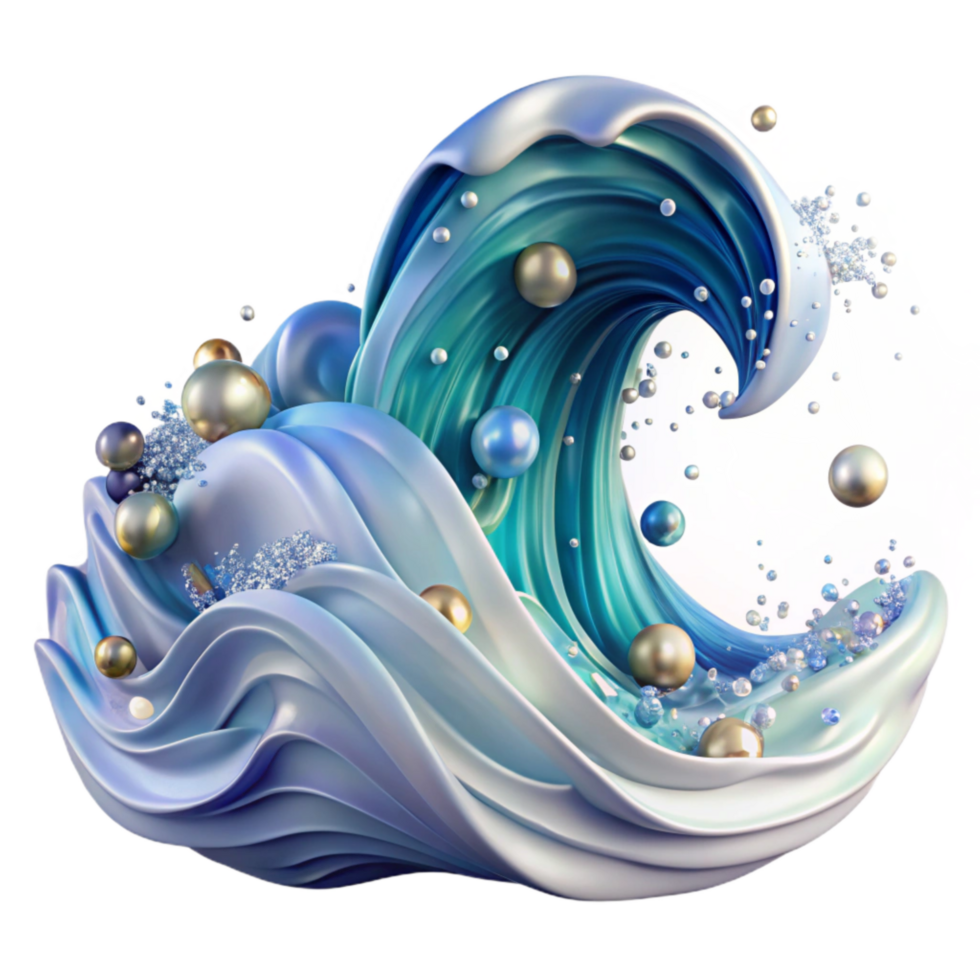 extraordinary traditional Ocean Waves Crashing Motion Transparent Background detailed png