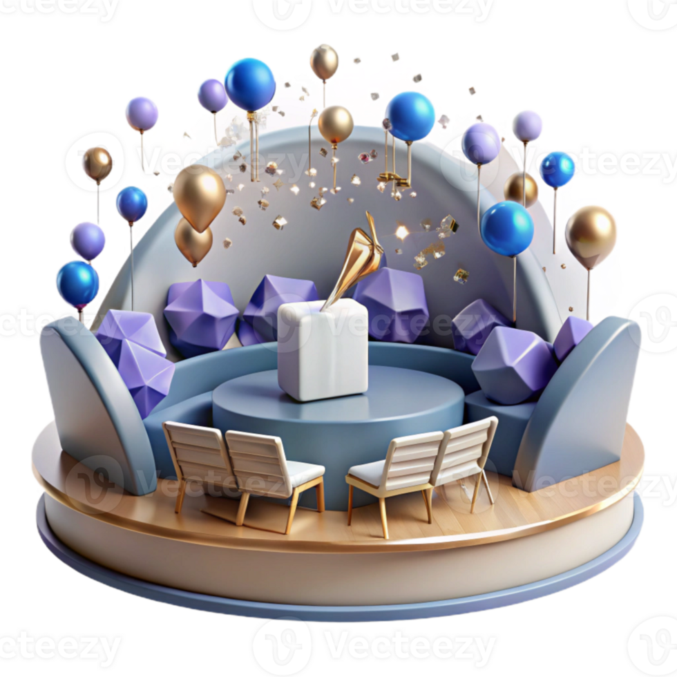 extraordinary creative Orchestra Pit Transparent Background with Low Angle high quality png