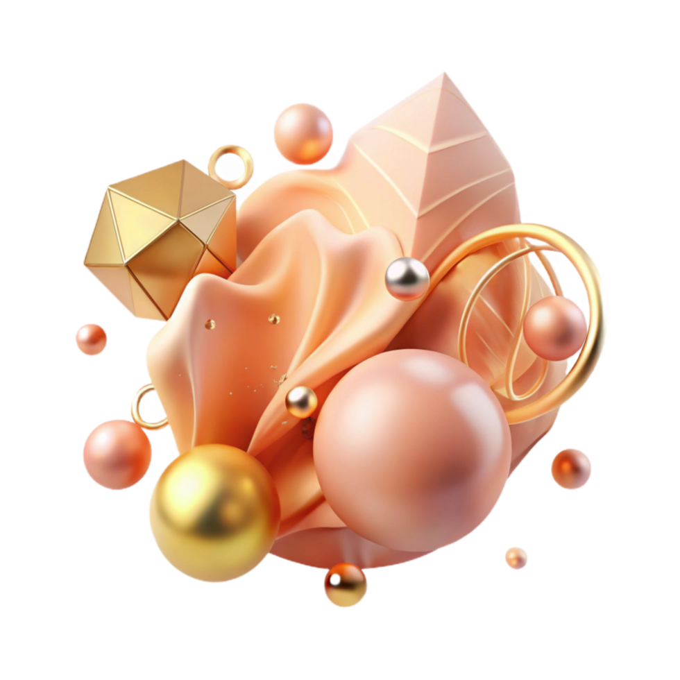 beautiful contemporary Peach Gradient Background Transparent Background professional png