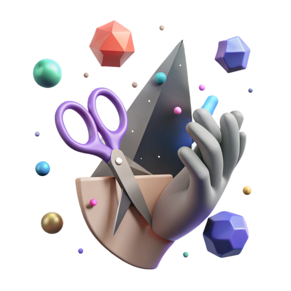 serene contemporary Shadow of Hand Holding Object Transparent Element high quality png