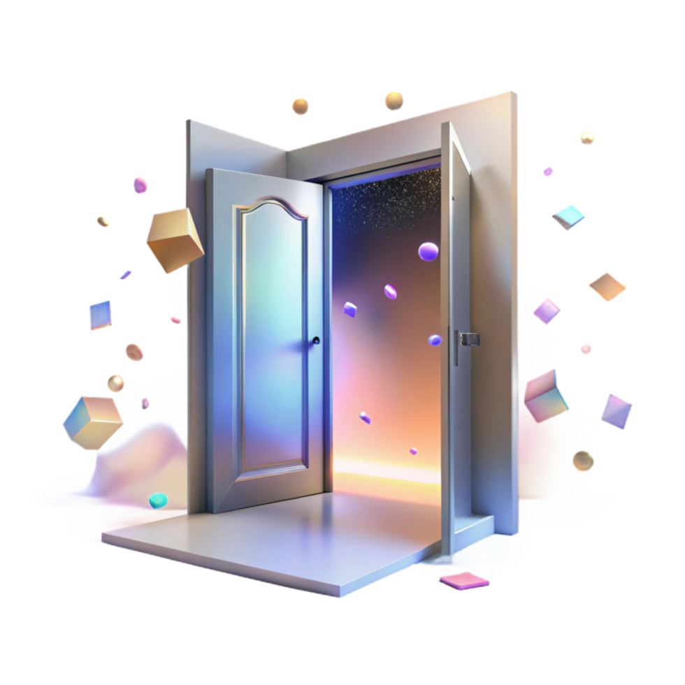 extraordinary contemporary Shadow of Open Doorway with Bright Light Isolated high resolution png