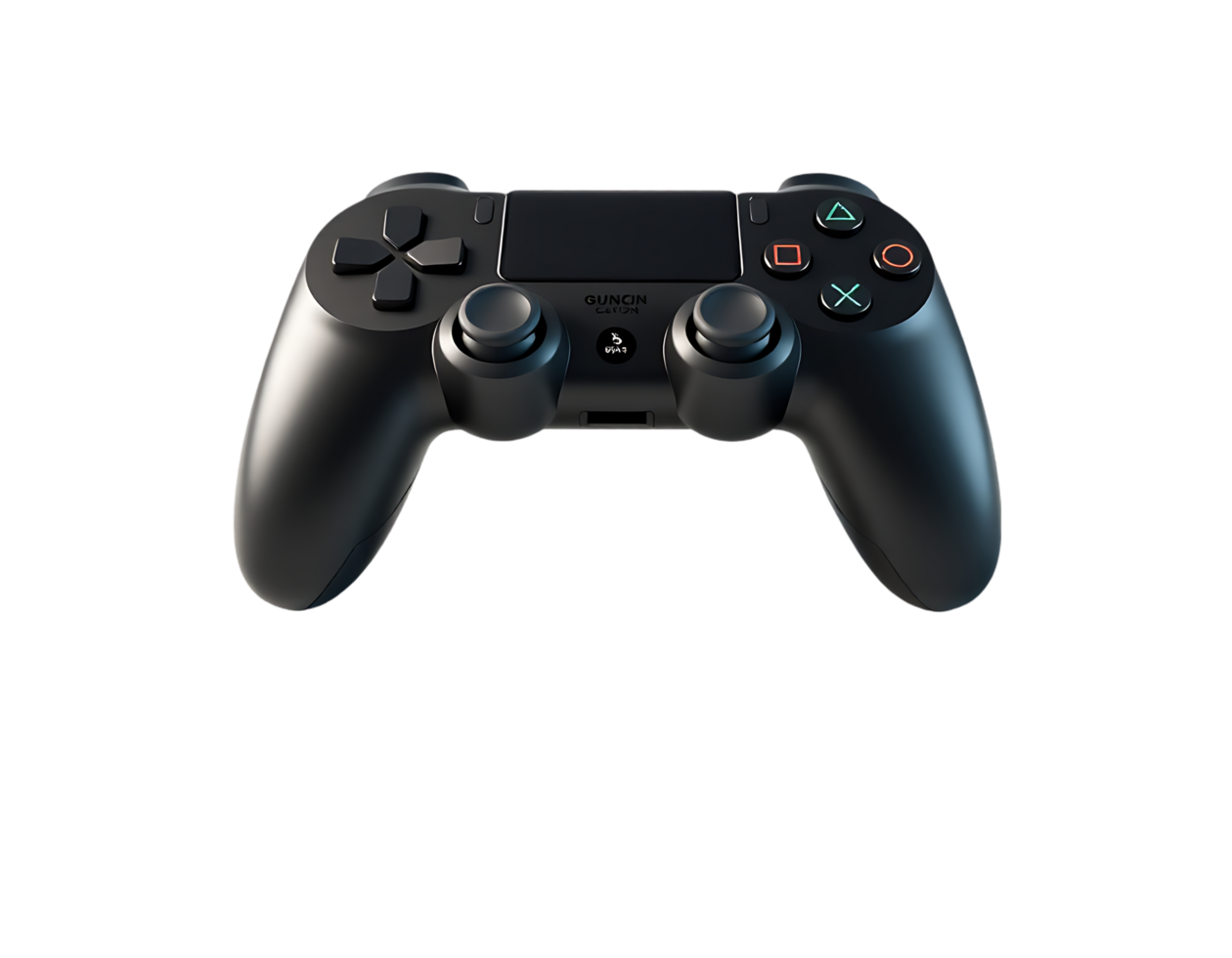 Black PlayStation 4 DualShock 4 Controller png