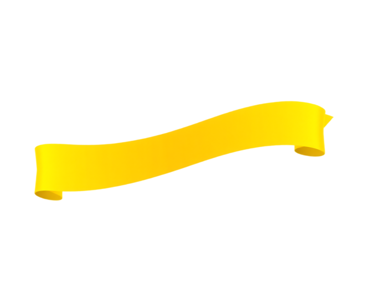 Yellow Ribbon Banner png