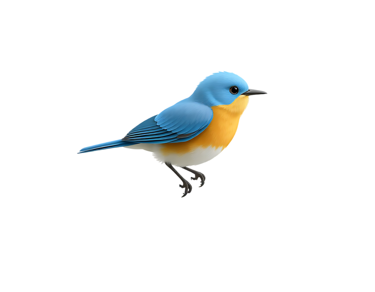 Eastern Bluebird on Transparent Background png