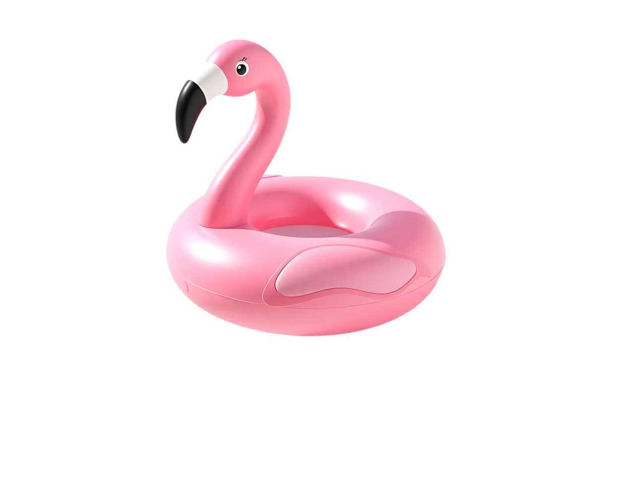 Pink Flamingo Pool Float for Summer Fun png