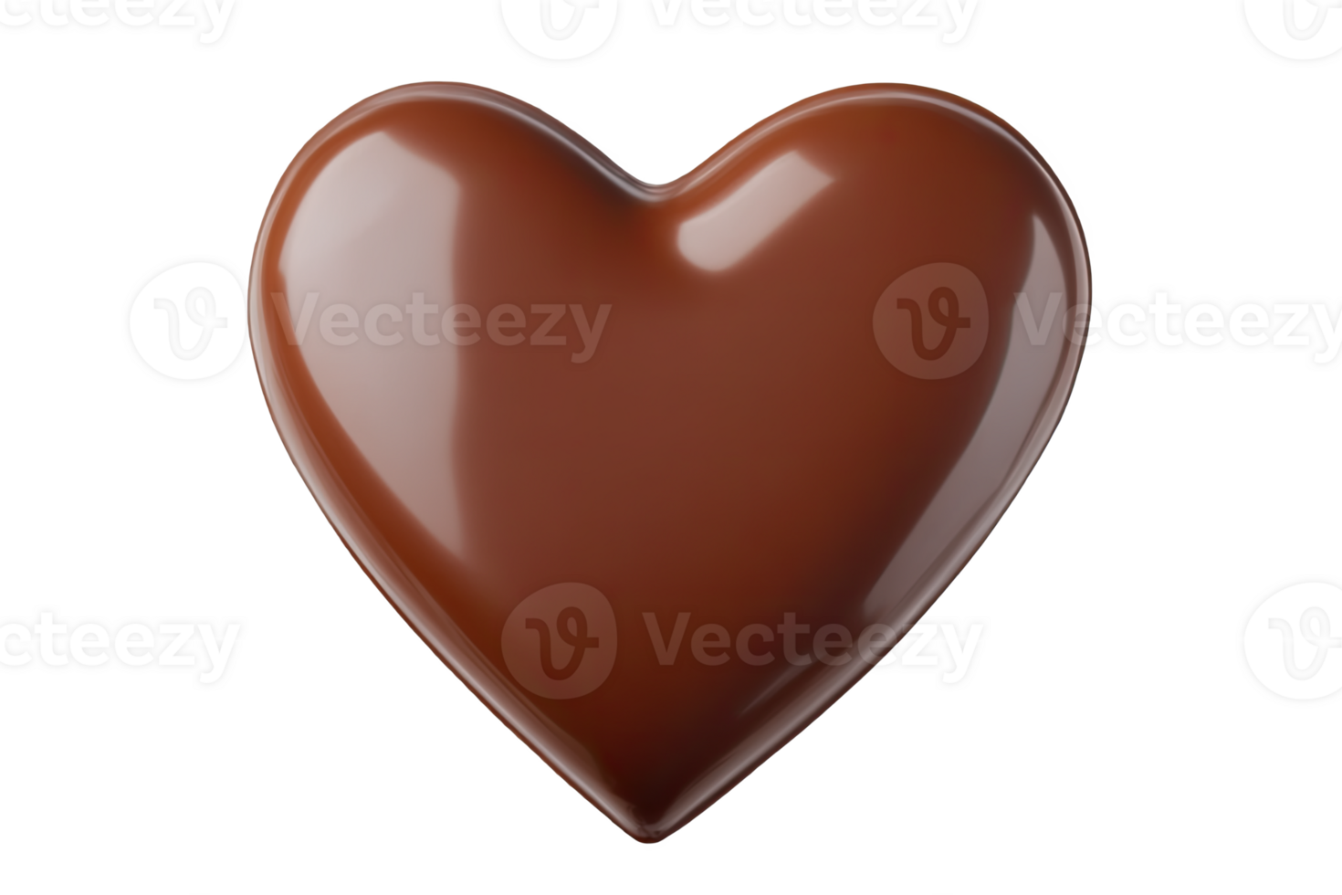 Chocolate heart shape, perfect for sweet occasis and romantic gifts, png