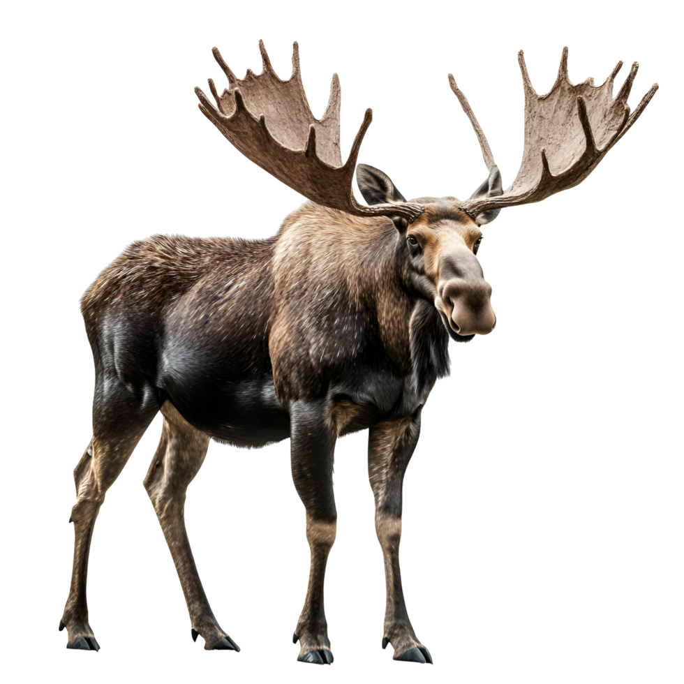 Moose Antlers Isolated On Transparent Background png