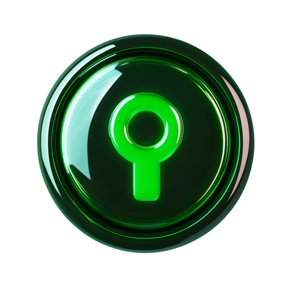 Temperature Sensor Button Circle Icon Transparent Background png