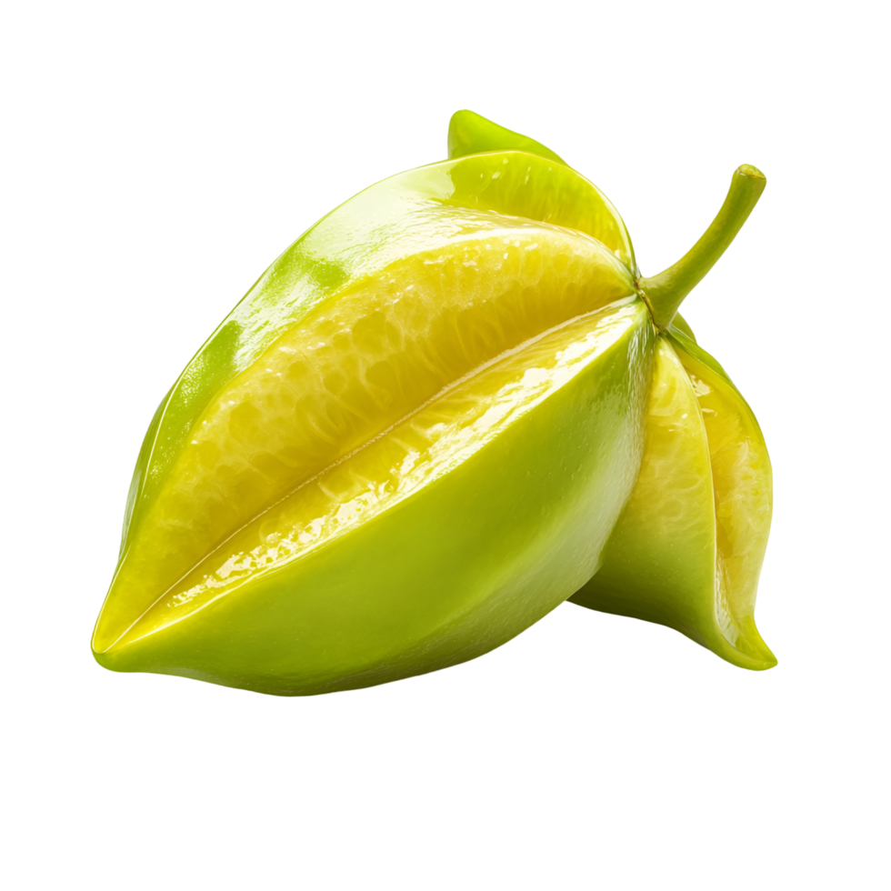 Whole And Sliced Carambola Transparent Background png