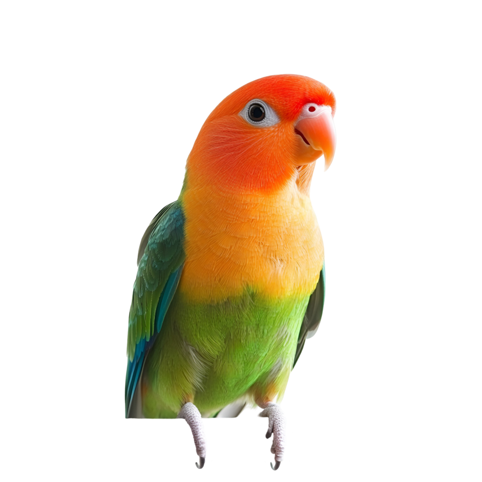 Love Birds Border Design Transparent Background png