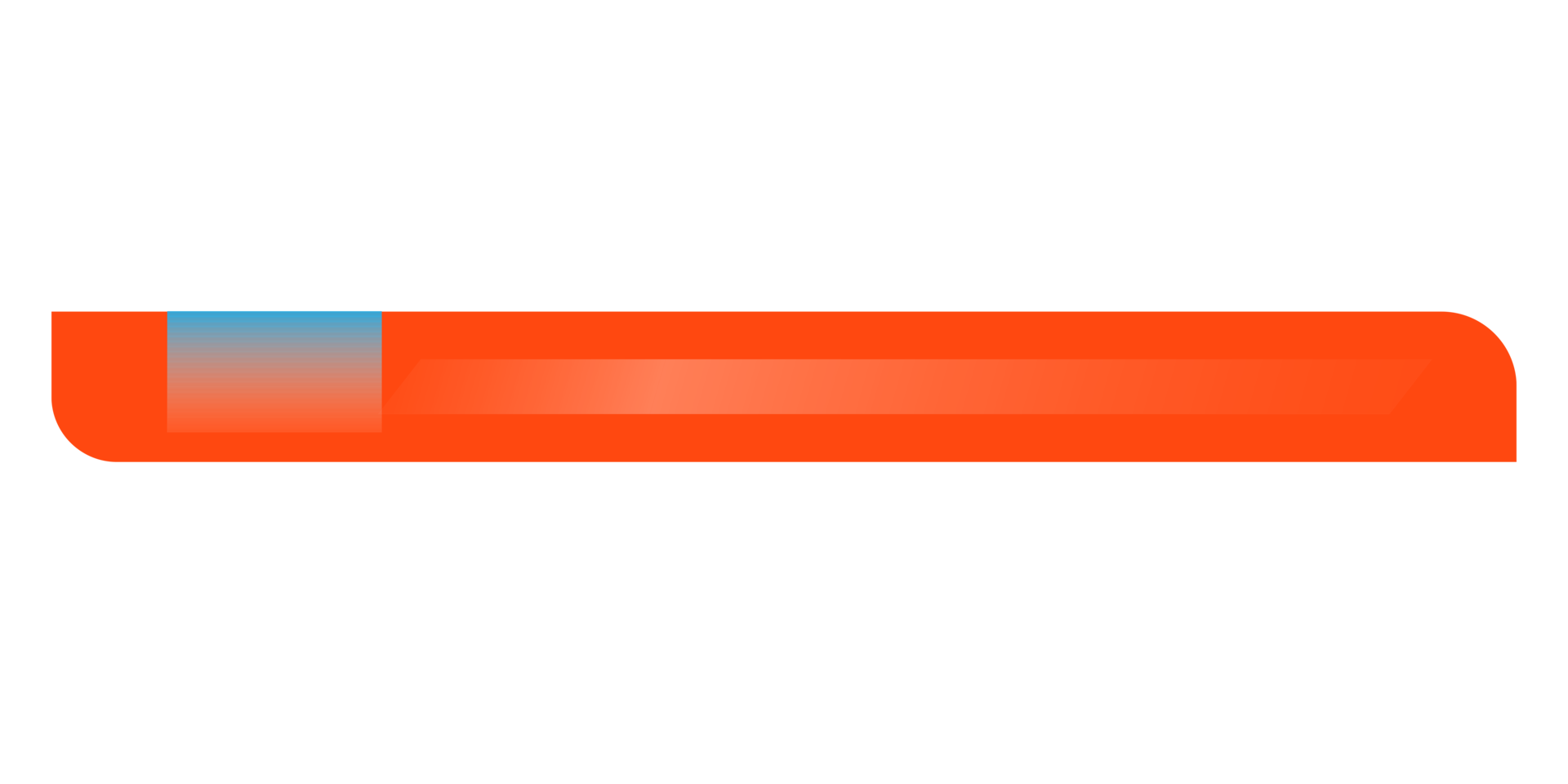 Stylish News Lower Third on Transparent Background png