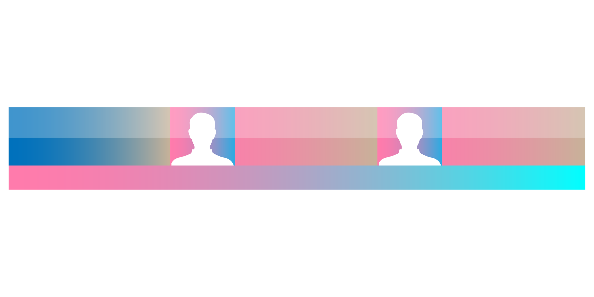 Creative Stylish Lower Third on a Transparent Background png