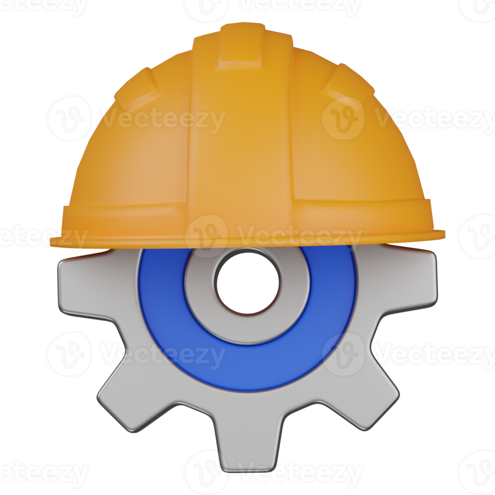 3d render work regulation illustration png