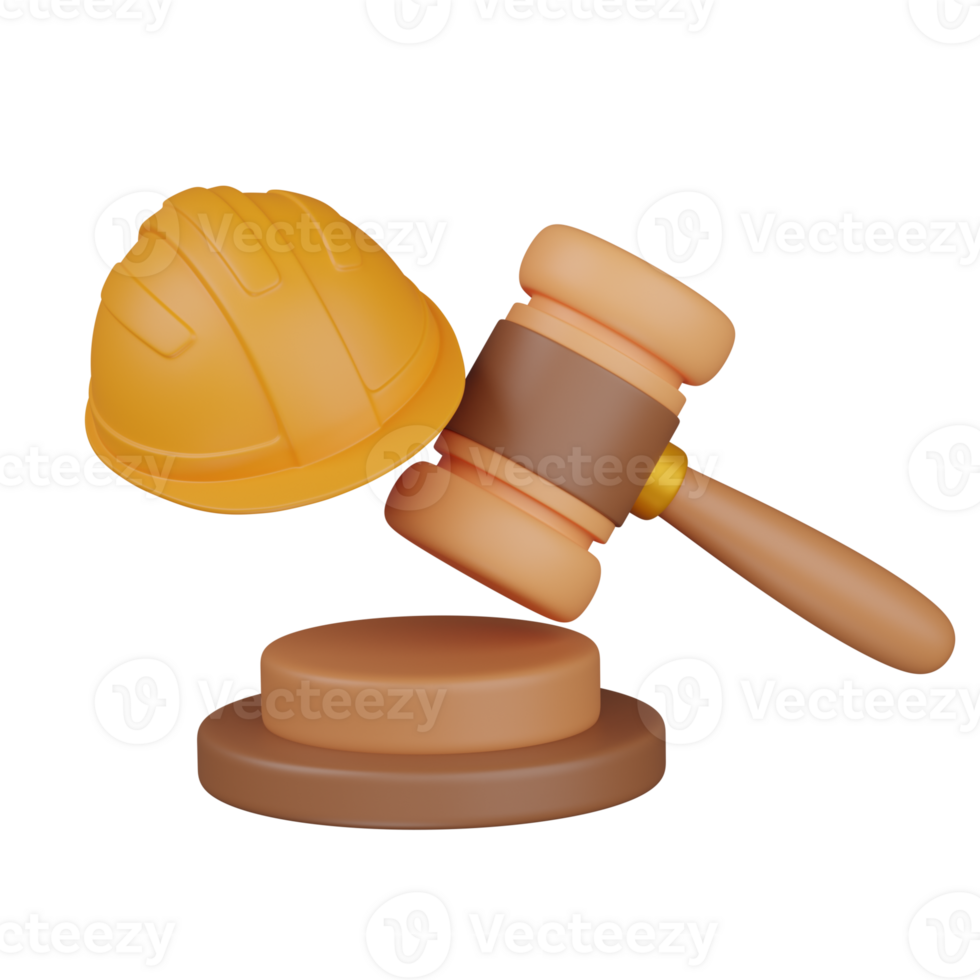 3d render construction regulation illustration png