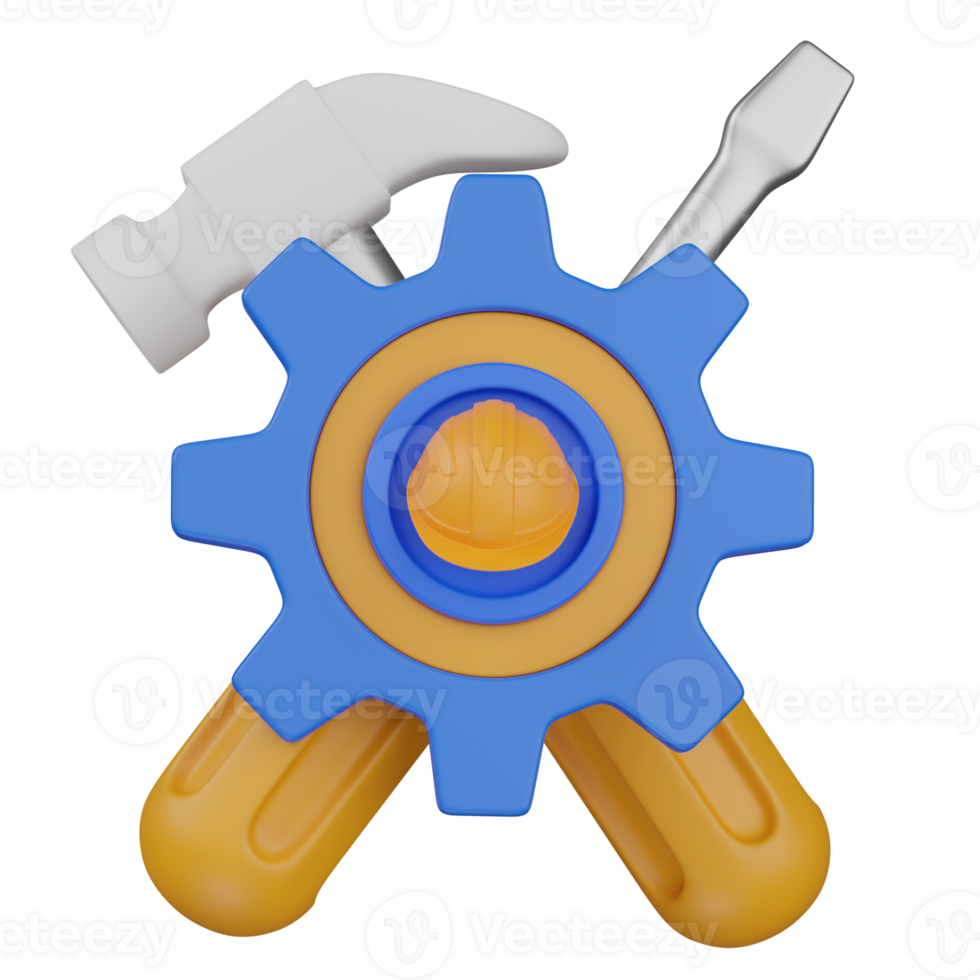 3d render labor security illustration png