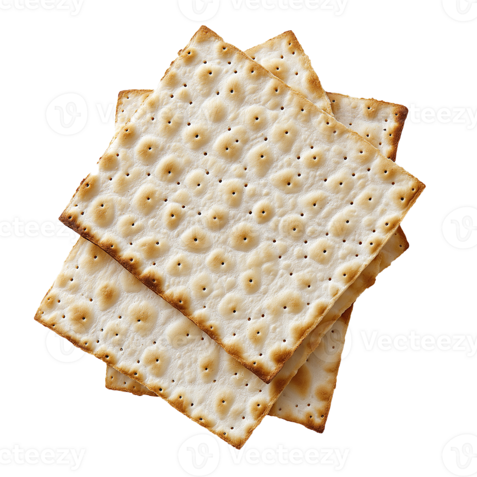 Passover Matzo, Matzah on Transparent background png