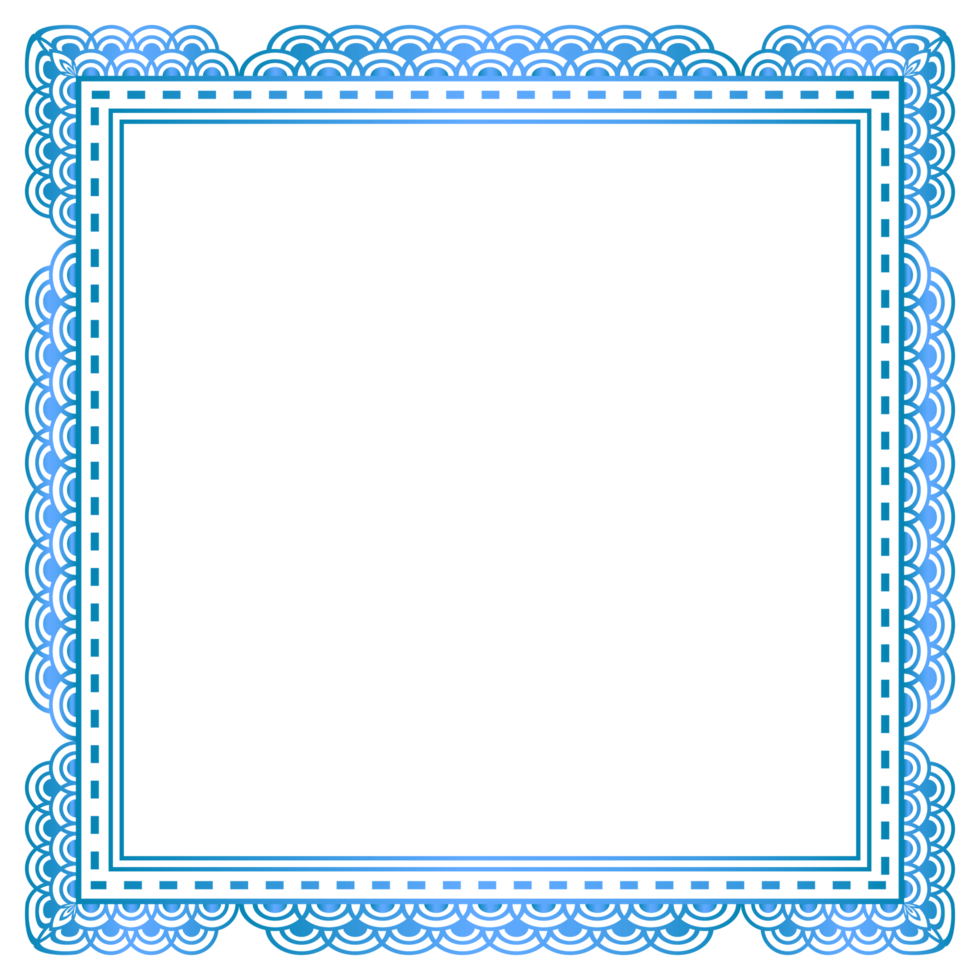 Rectangle corner certificate border pattern line photo frame islamic wedding invitation card background png
