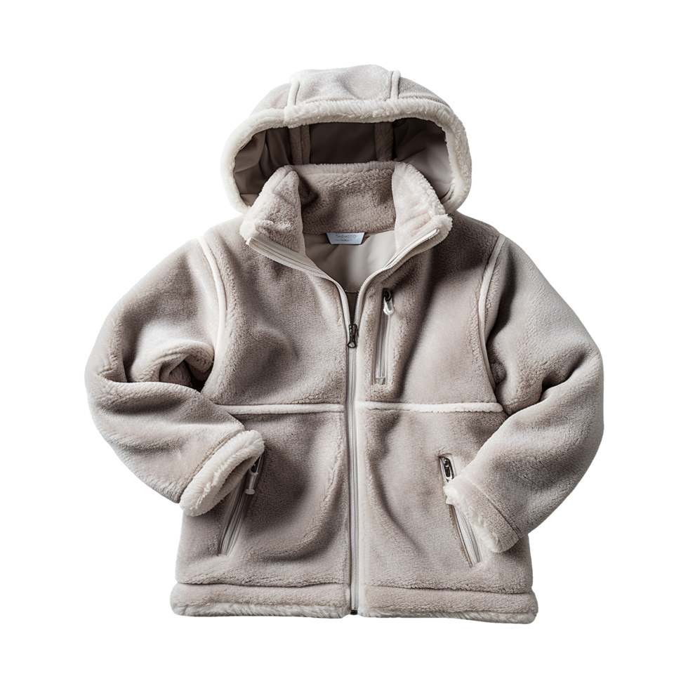 Durable fleece jacket suitable for layering png
