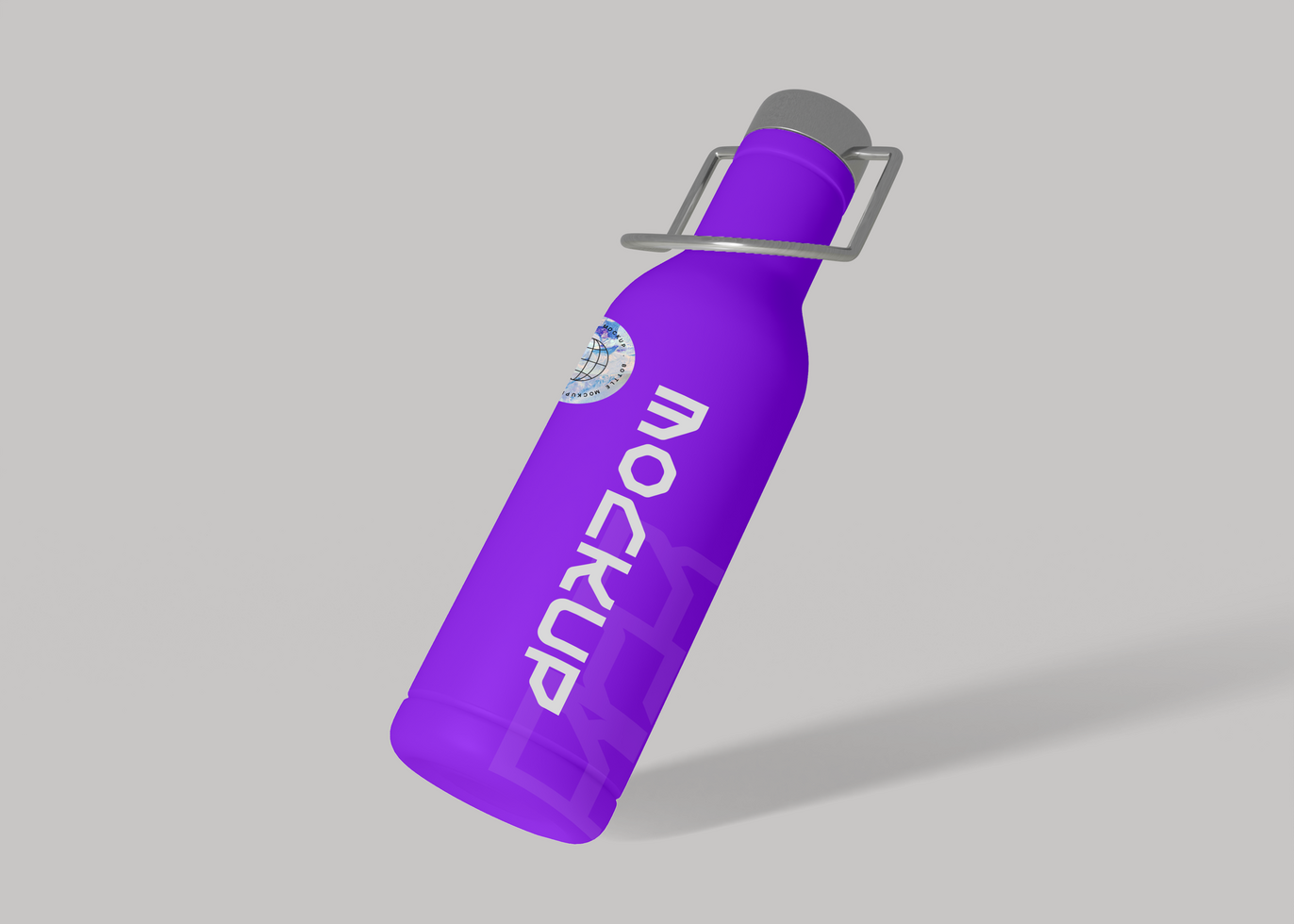 Thermos Holder Mockup for Professional Branding Display psd