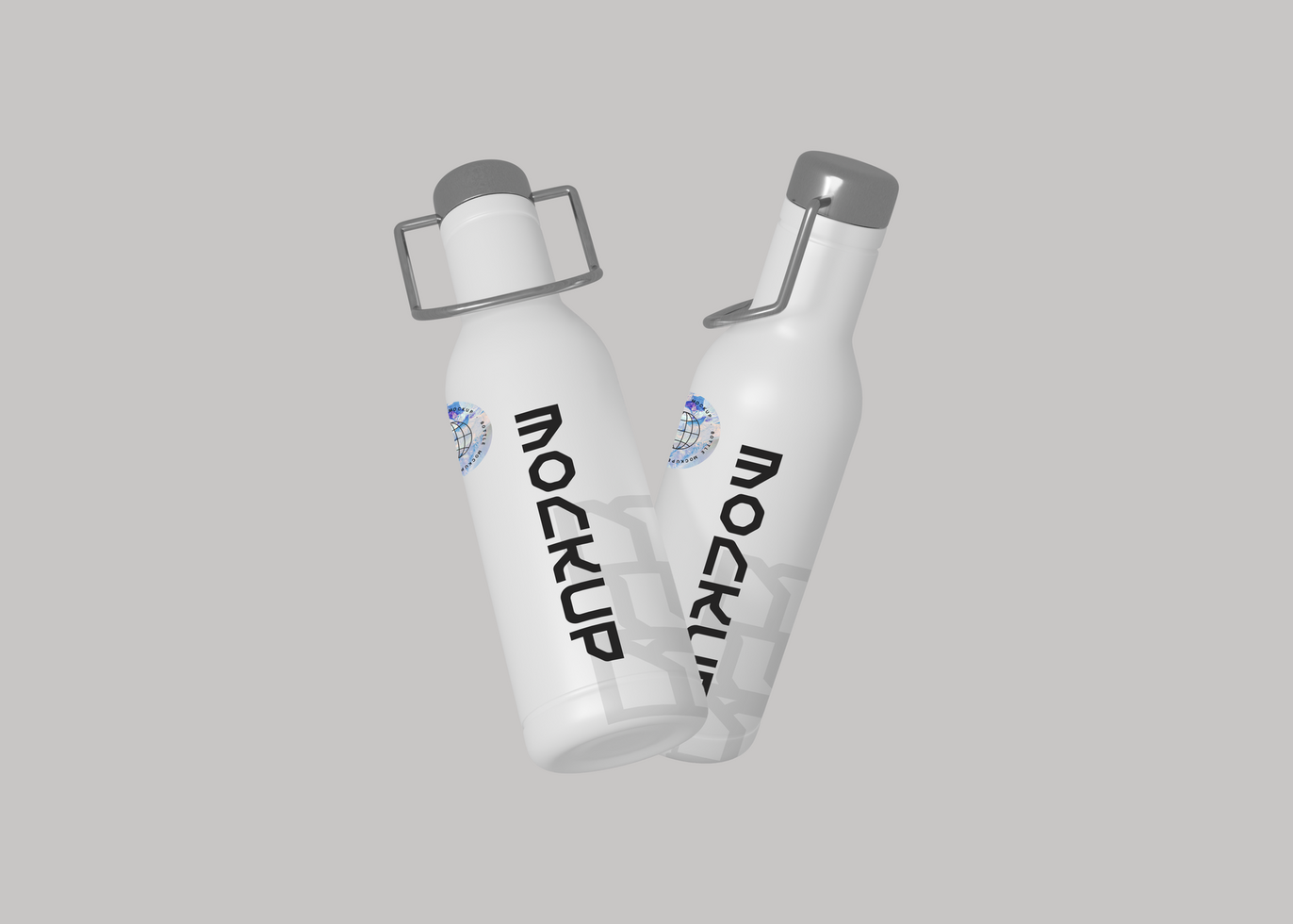 Thermos Holder Mockup for Timeless Brand Appeal psd