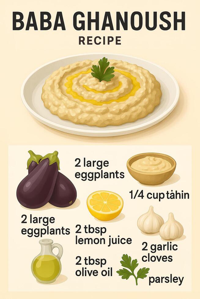 Baba ghanoush recipe photo
